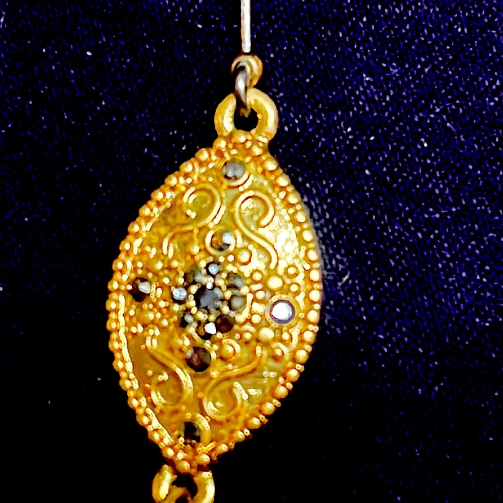 Lucky Brand EST -1990 Triple Drop Earrings - Picture 4 of 6